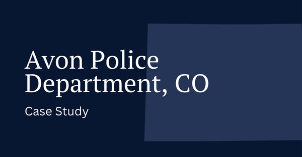 Avon Police Department, CO-1