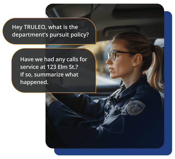 ask truleo questions about your policy