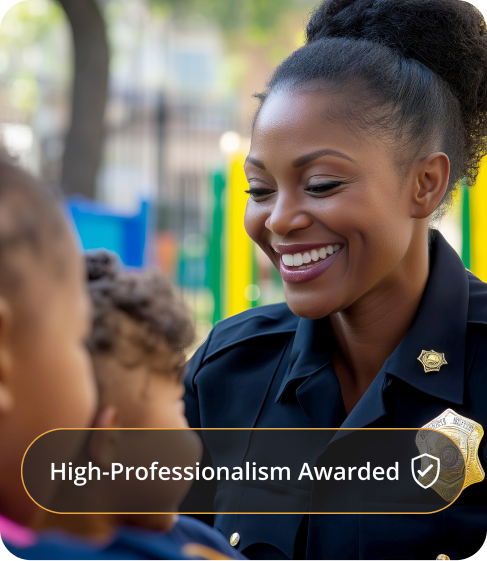 officer gets high professionalism awarded by ai powered police officer assistant